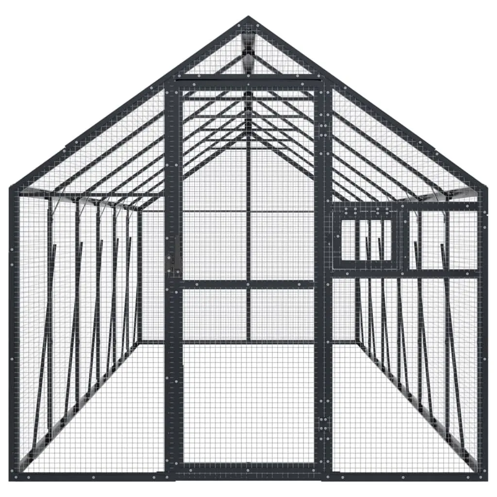 Bird Aviary 1.79x6x1.85 m for Home Use