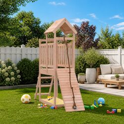 Perfect Addition for Active Kids: Wooden Playhouse