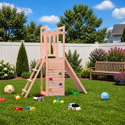 Versatile Wooden Playset for Active Kids in Your Garden