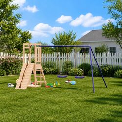 Practical Playset Designed for Outdoor Fun at Home