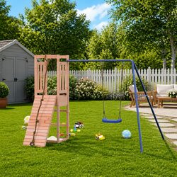 Ideal Wooden Playset for Backyard Fun and Adventures
