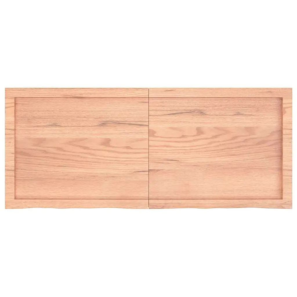 Solid Oak Bathroom Vanity Top 120x50x6cm