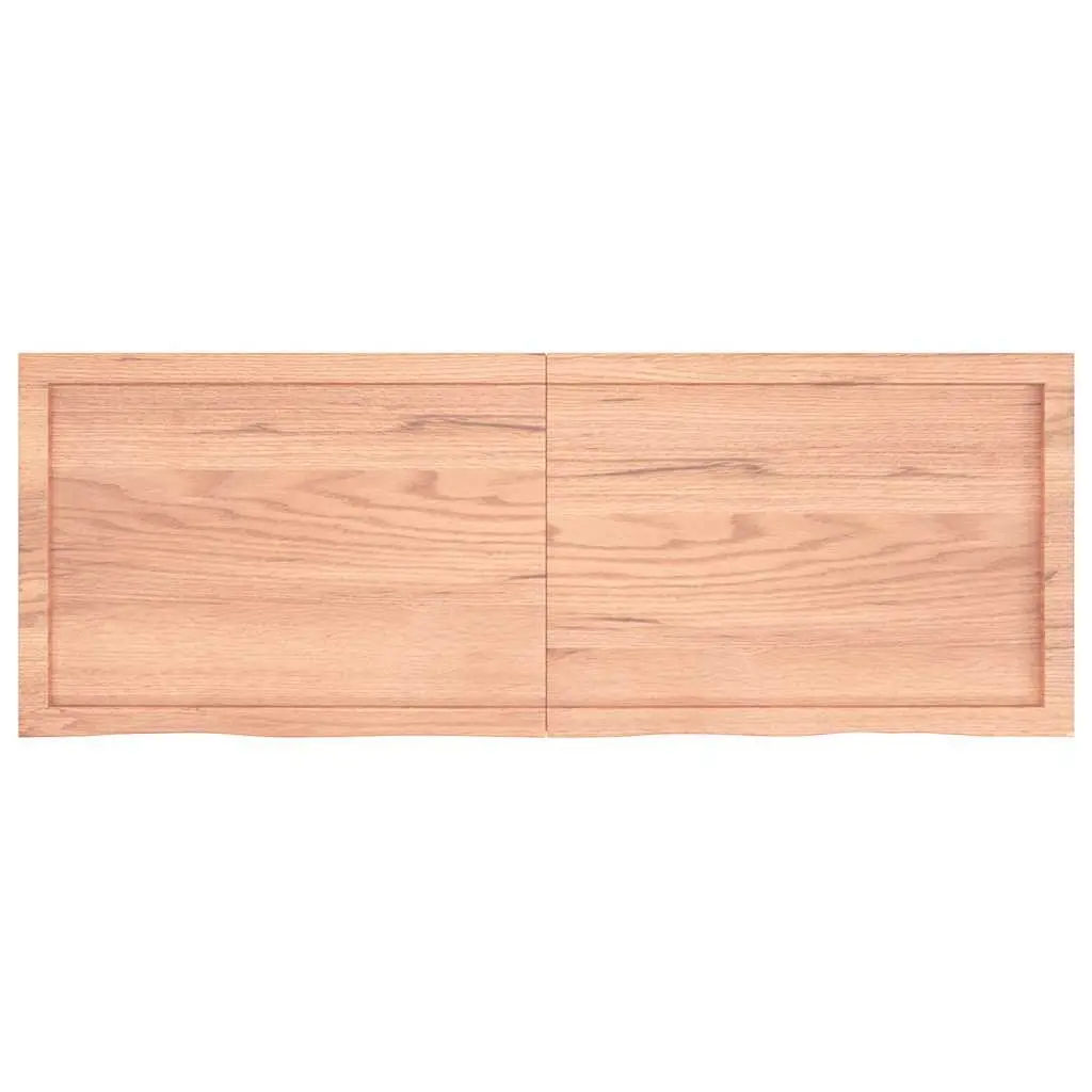 Solid Oak Wood Countertop 140x50x6 cm