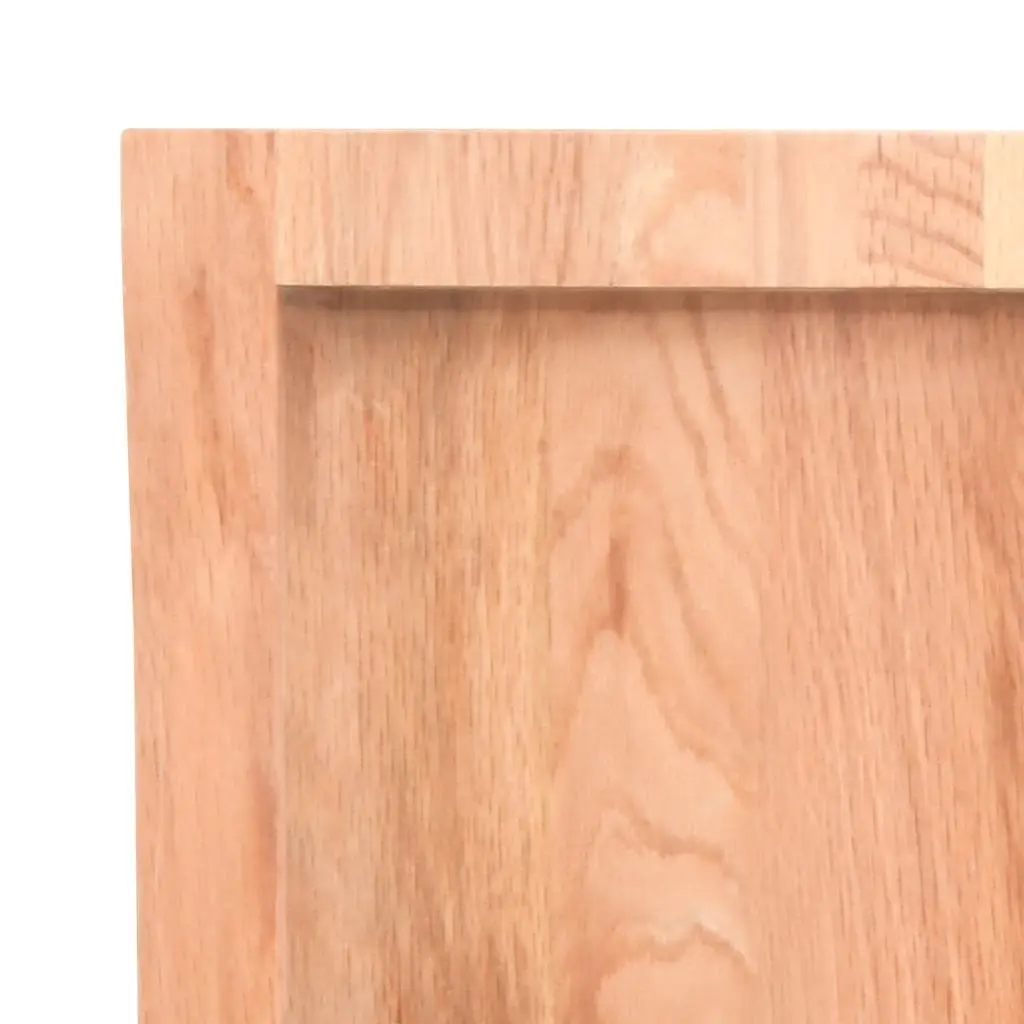 Solid Oak Wood Countertop 140x50x6 cm