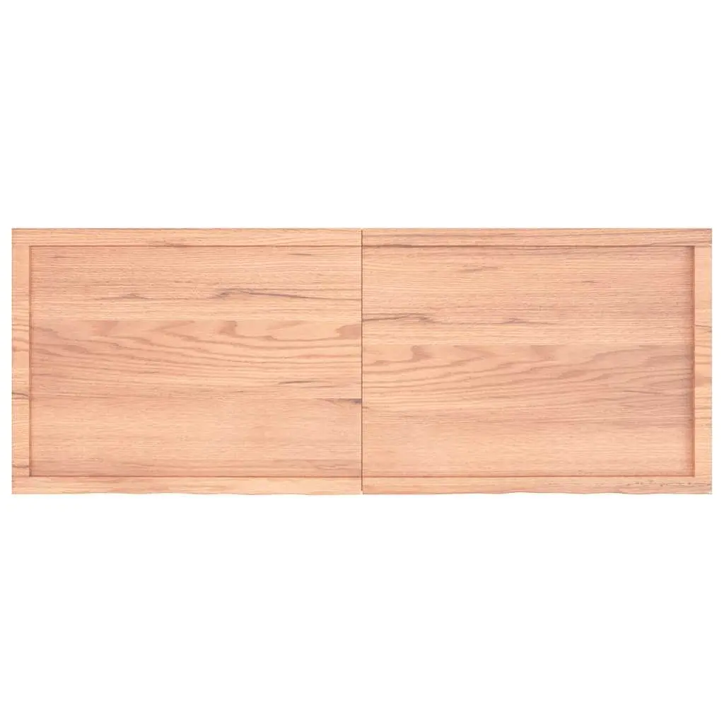 Solid Oak Bathroom Countertop 160x60x4 cm