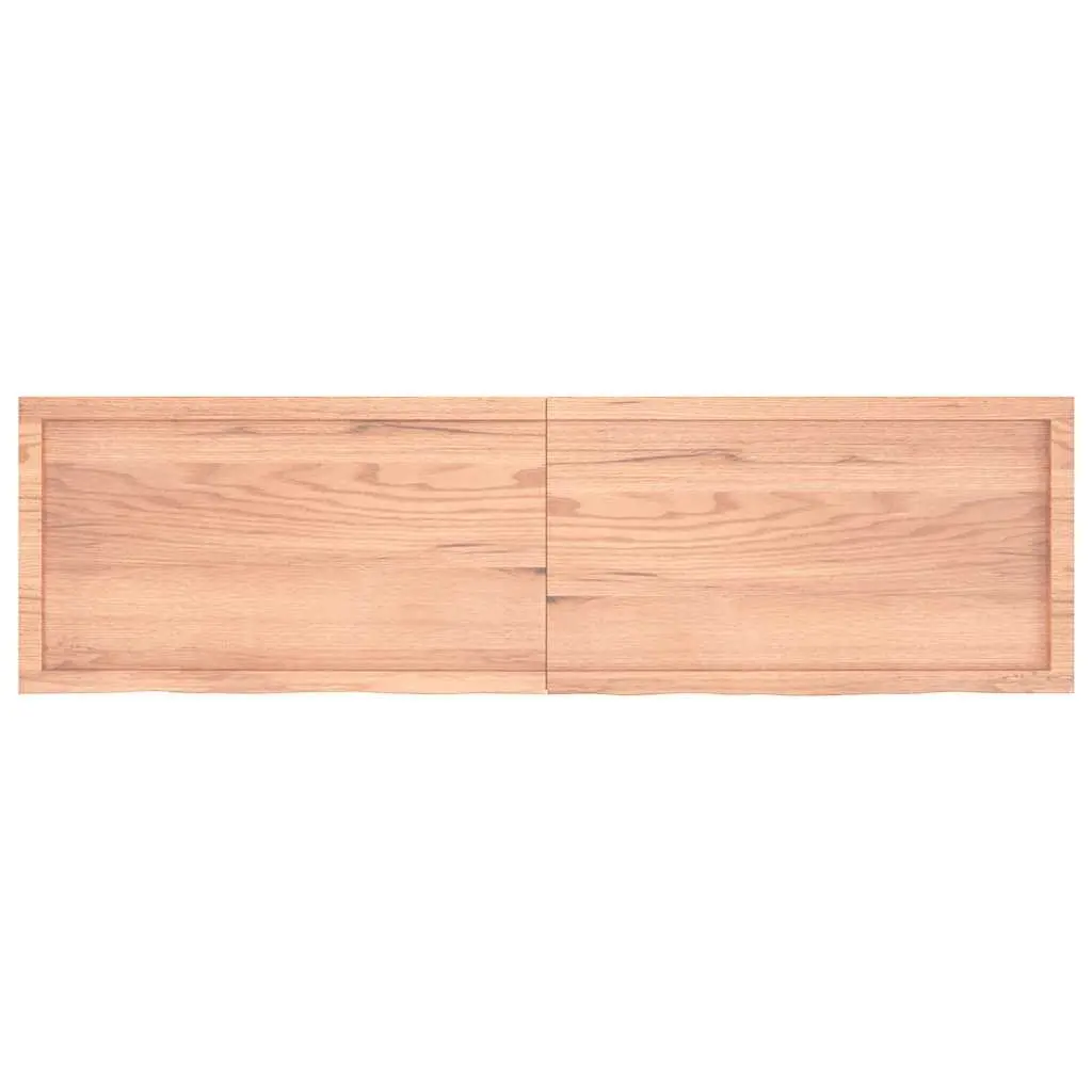 Solid Wood Bathroom Countertop for Home Use 180x50x6 cm