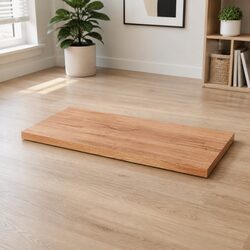 Functional Light Brown Oak Table Top 80x50x4cm