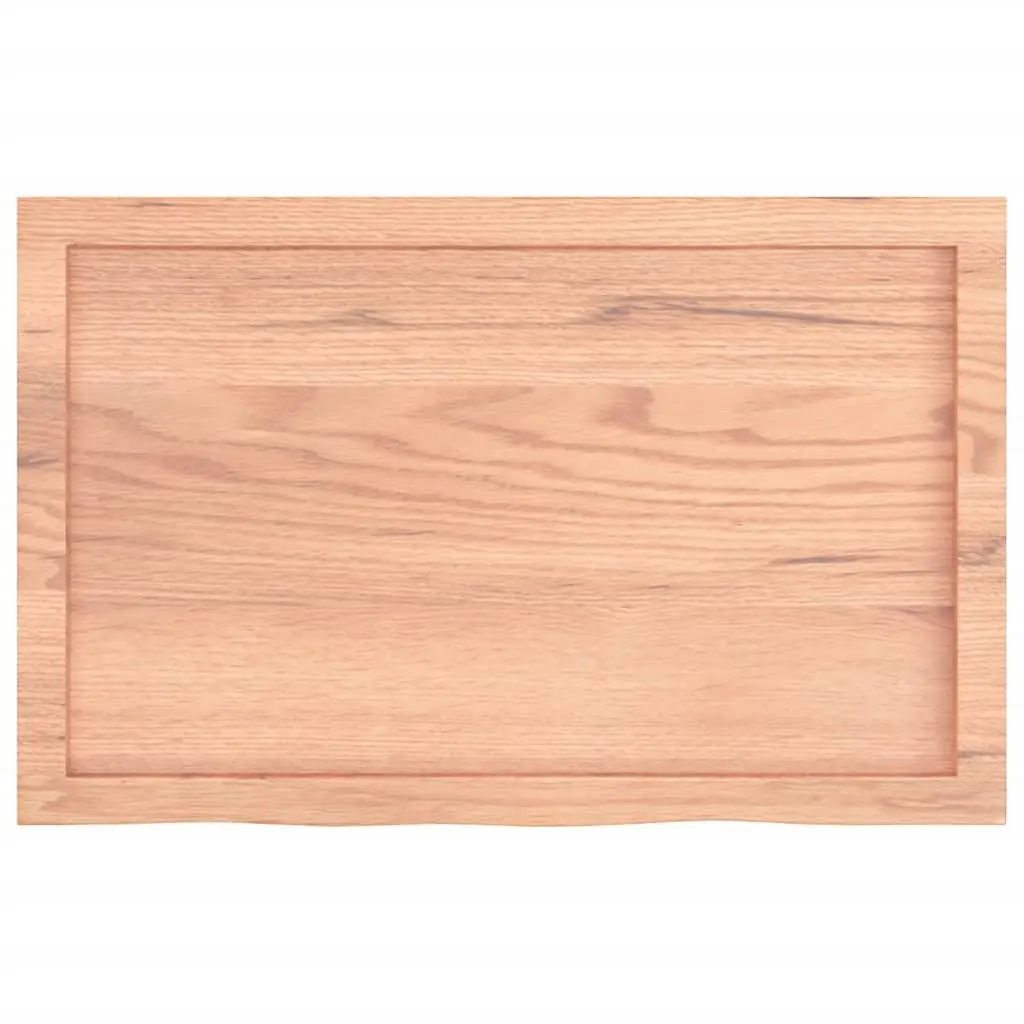 Light Brown Oak Table Top 80x50x4cm