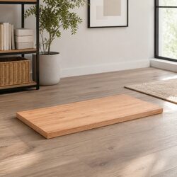 Practical Solid Oak Wood Tabletop for Any Setting