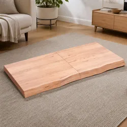 Folding Brown Oak Table Top 120x60x6 cm
