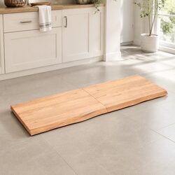 Practical Solid Oak Table Top for Various Uses