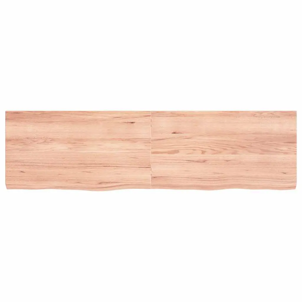 Solid Oak Wood Table Top 180x50x6 cm for Home Use