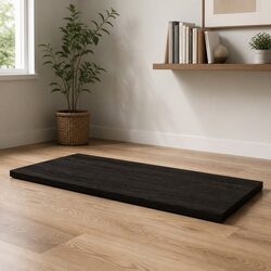 Versatile Solid Oak Table Top Perfect for Various Settings 80x40x2 cm