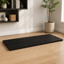 Practical Solid Oak Wood Table Top 80x50x2cm for Any Setting
