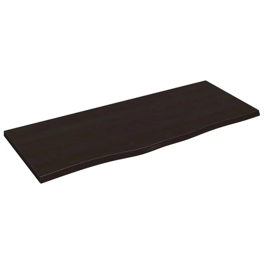 Solid Oak Wood Replacement Tabletop 100x40x2 cm