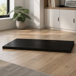 Practical Solid Oak Wood Table Top for Various Settings 100x40cm