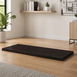 Versatile Dark Brown Oak Table Top 100x60 cm for Home Use