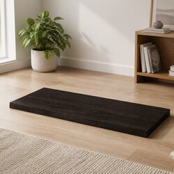 Practical Solid Oak Tabletop for Any Home 100x60x4 cm