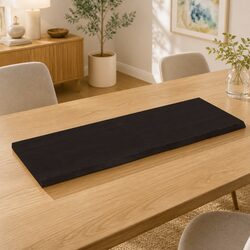 Versatile 140x50cm Solid Oak Table Top for Any Room