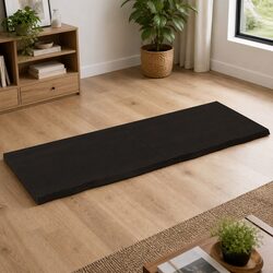 Versatile Solid Oak Wood Table Top for Home and Work