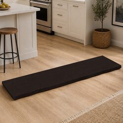 Versatile Solid Oak Wood Table Top for Any Room 180x50cm