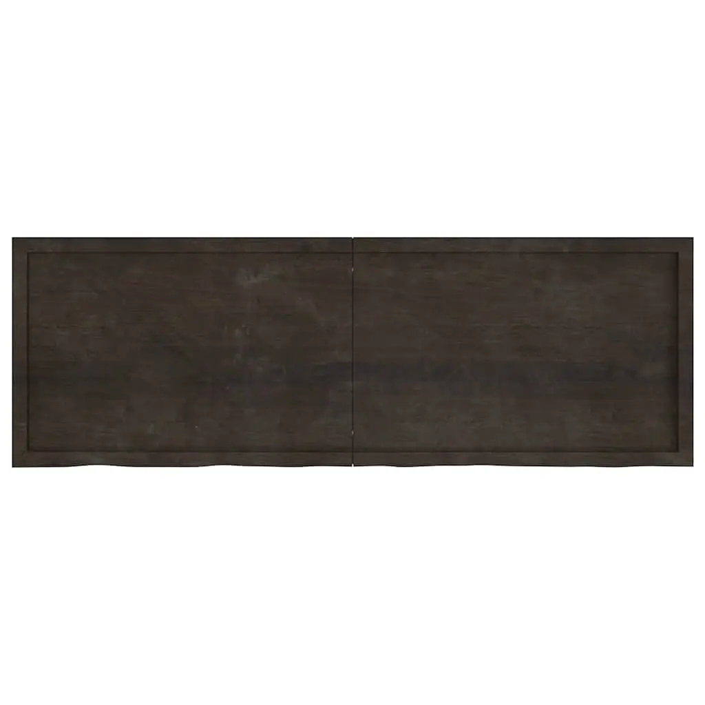 Wooden Table Top Brown Solid Oak 180x60cm Replacement Board Tabletop