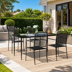 Versatile 5 Piece Patio Set for Outdoor Gatherings