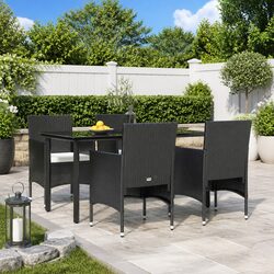 5-Piece Garden Dining Set for Outdoor Use