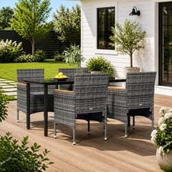 Versatile 5 Piece Garden Dining Set for Any Occasion