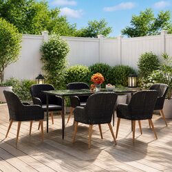 Practical 7 Piece Outdoor Dining Set for Your Home