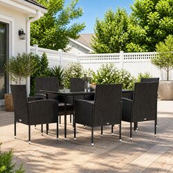 Versatile 7 Piece Outdoor Dining Set for Your Garden