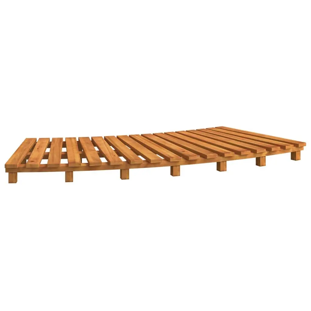 Hot Tub Surround PE Rattan Acacia Wood Storage Black