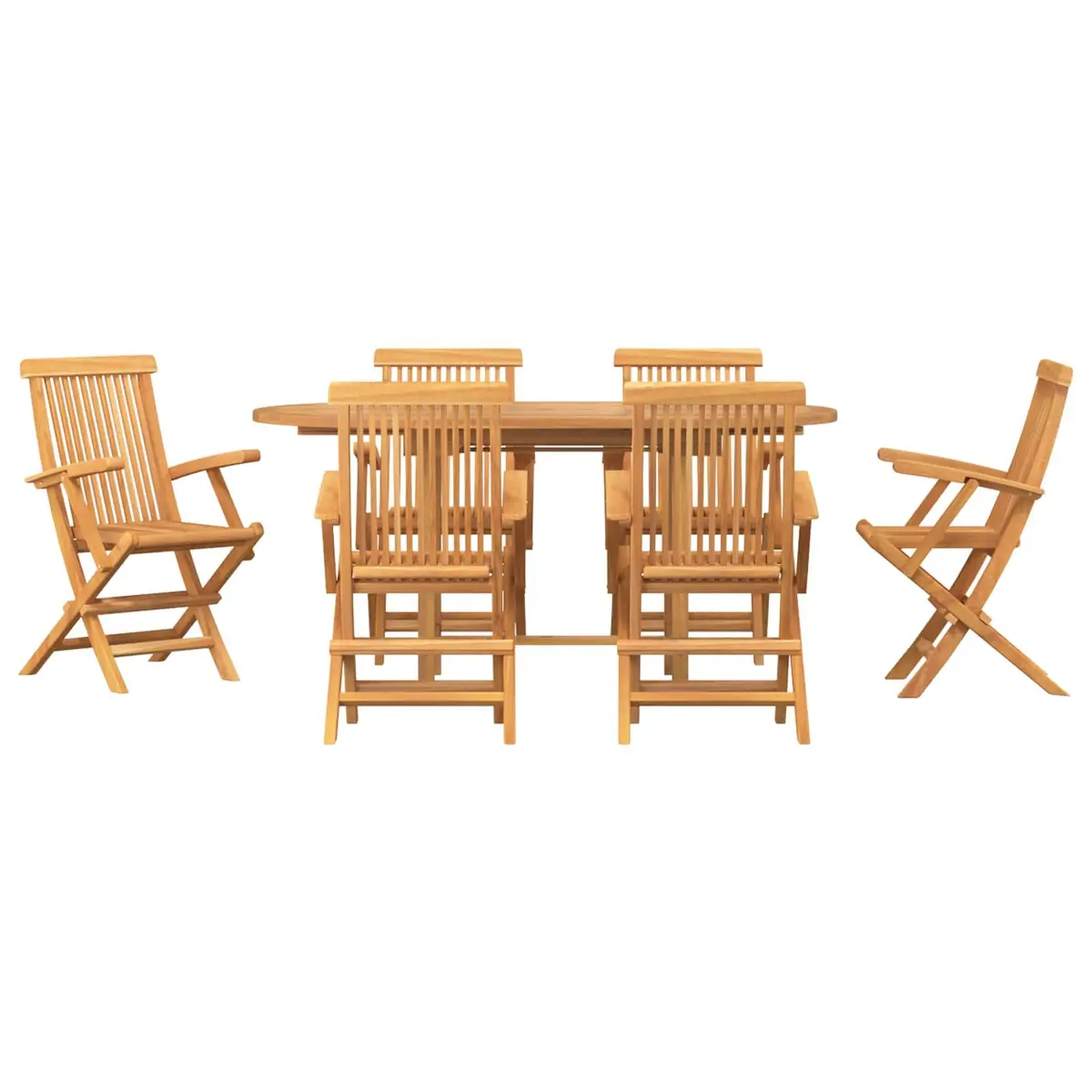 7-Piece Dining Set for Outdoor Spaces