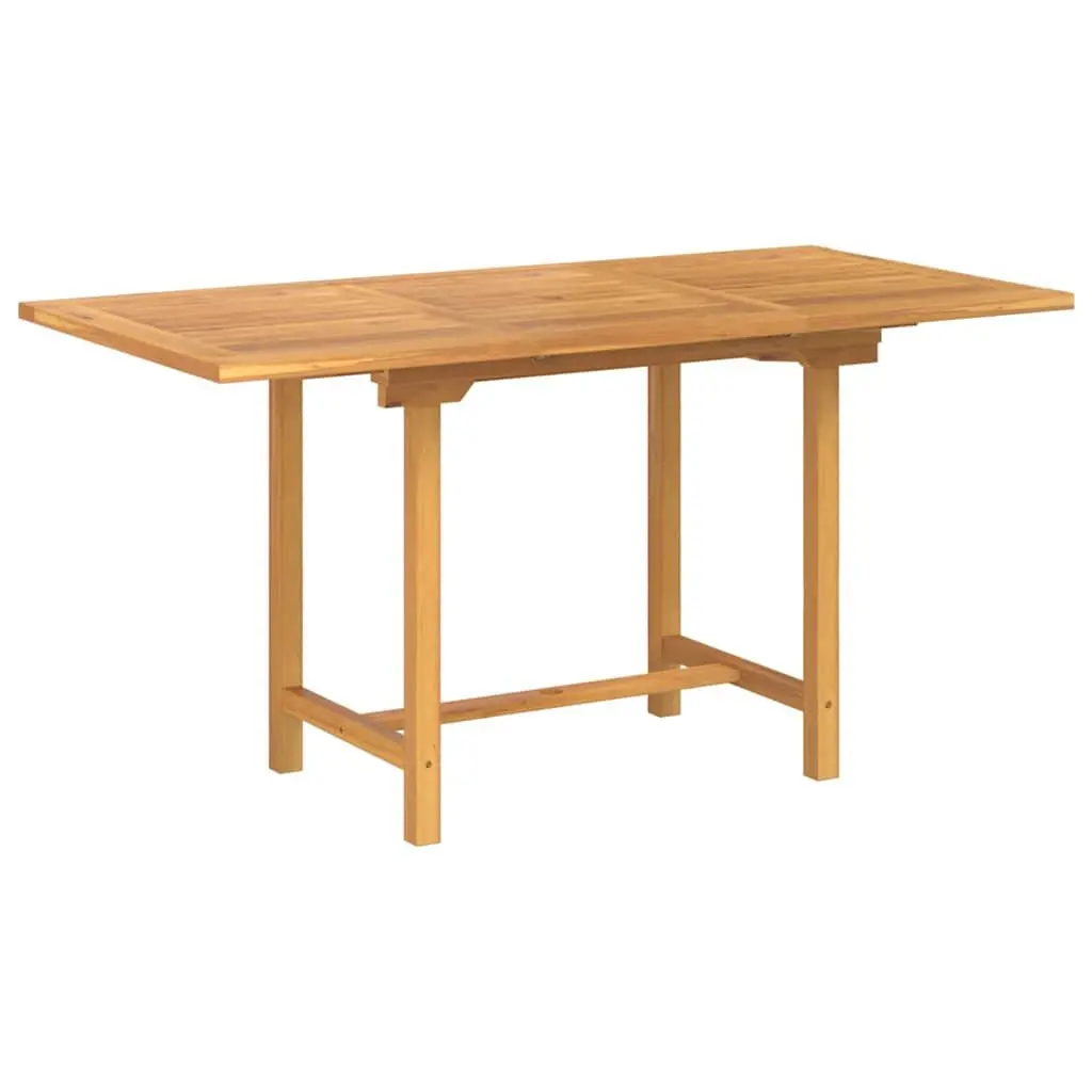 7-Piece Teak Dining Set for Outdoor Use