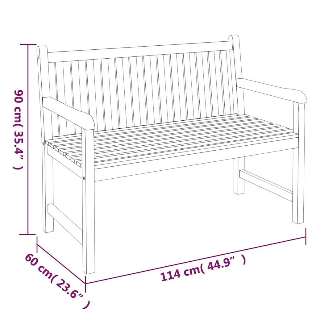 3-Piece Garden Dining Set for Outdoor Use