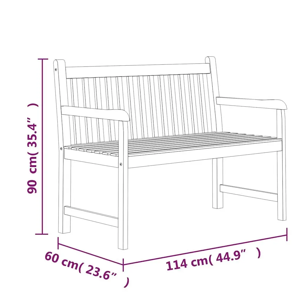 Outdoor Dining Set Solid Teak Wood 5 Piece Brown Table Chairs Benches