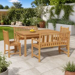 5 Piece Garden Dining Set for Various Spaces