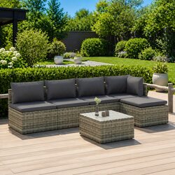Practical 6-Piece Garden Lounge Set for Your Home