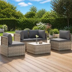 Practical 5 Piece Lounge Set for Your Garden or Patio