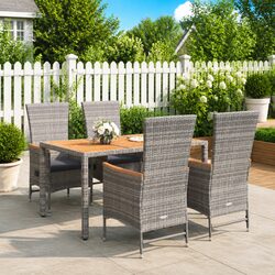 5 Piece Garden Dining Set for Outdoor Gatherings