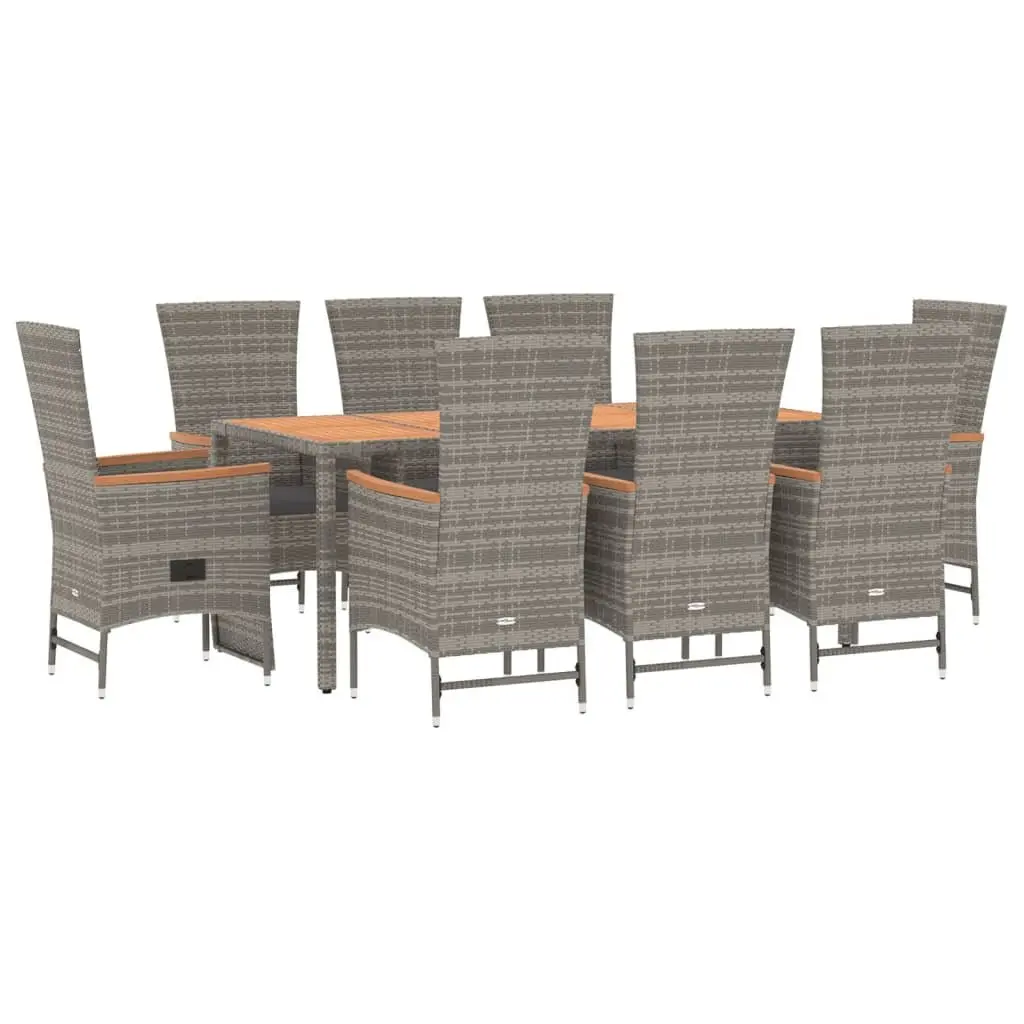 9-Piece Patio Dining Set for Outdoor Gatherings