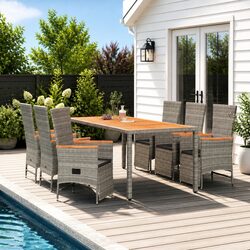 Practical 7-Piece Garden Dining Set for Your Patio