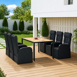 Practical 7 Piece Outdoor Dining Set for Everyday Use