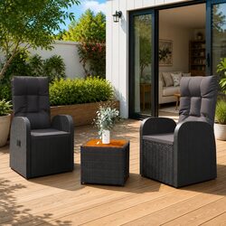 Ideal 3 Piece Lounge Set for Your Patio Needs