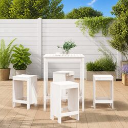 Practical 5 Piece Garden Bar Set for Entertaining