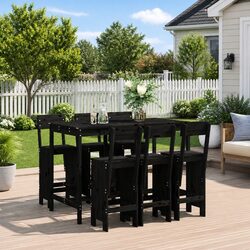 7-Piece Outdoor Bar Set for Gatherings