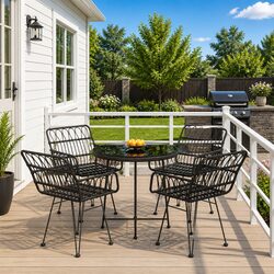 Functional 5-Piece Garden Dining Set for Your Patio