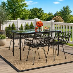 Practical 5 Piece Patio Dining Set for Everyday Use