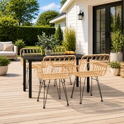 Practical 5-Piece Garden Dining Set for Everyday Use