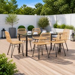 Perfect for Your Patio: 7-Piece Garden Dining Set